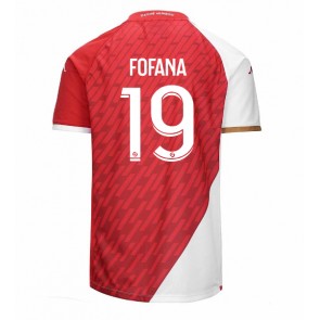 AS Monaco Youssouf Fofana #19 Domaci Dres 2023-24 Kratak Rukavima